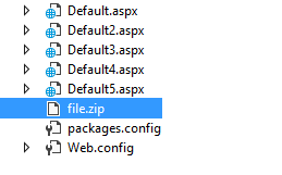 How to create Zip File in ASP.NET Using C#.
