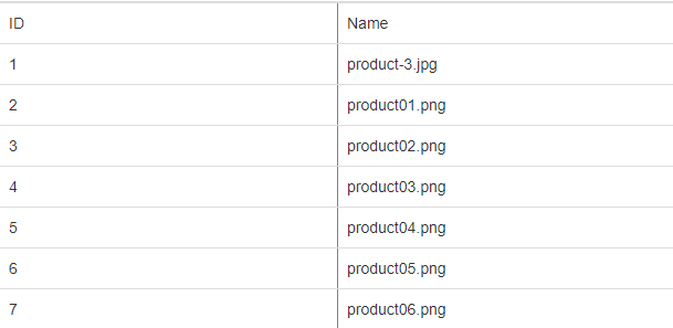 display list of files from server folder in asp.net mvc